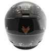 Frank Thomas FT36SV Cherry Black Ladies Full Face Motorcycle Helmet Back                                                                                                                                                                                       