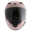 Frank Thomas FT36SV Cherry Pink Ladies Full Face Motorcycle Helmet Front                                                                                                                                                                                       