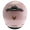 Frank Thomas FT36SV Cherry Pink Ladies Full Face Motorcycle Helmet Back                                                                                                                                                                                        