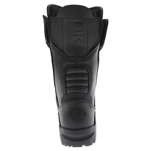 BKS Storm Black Waterproof Motorcycle Boots Heel                                                                                                                                                                                                               