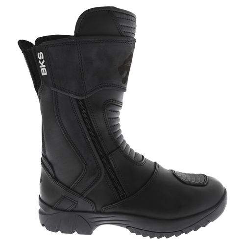 BKS Storm Black Waterproof Motorcycle Boots Outside leg                                                                                                                                                                                                        