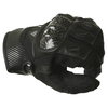 Frank Thomas Sahara Mesh Black Motorcycle Gloves Knuckle                                                                                                                                                                                                       