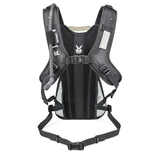 Kriega Hydro3 Black Motorcycle Backpack Chest and Waist Straps                                                                                                                                                                                                 