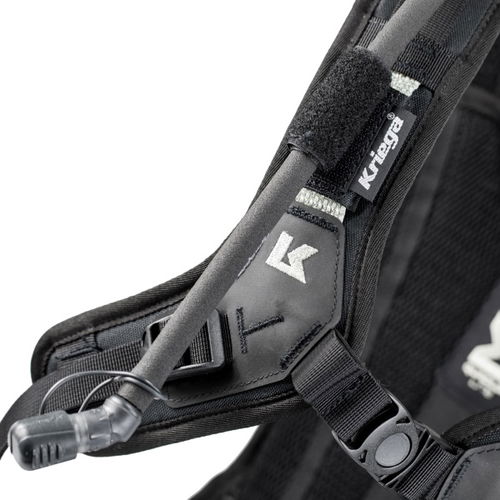 Kriega Hydro3 Black Motorcycle Backpack Mouthpiece                                                                                                                                                                                                             