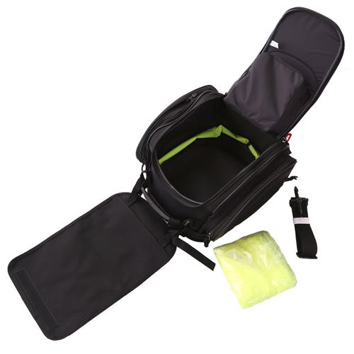 Hein Gericke Trend Touran Motorcycle Tank Bag with Rain Cover and Shoulder Strap                                                                                                                                                                               