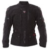Wolf 2440 GT-S Titanium Mens Black Textile Motorcycle Jacket Front                                                                                                                                                                                             