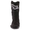Alpinestars SMX 6 V2 Drystar Black Motorcycle Boots Front                                                                                                                                                                                                      