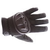 Frank Thomas Fresh Black Motorcycle Gloves Back                                                                                                                                                                                                                