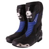 BKS Evolution Pro Black Blue Motorcycle Boots Pair                                                                                                                                                                                                             