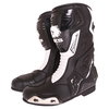 BKS Evolution Pro Black White Motorcycle Boots Pair                                                                                                                                                                                                            