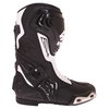 BKS Evolution Pro Black White Motorcycle Boots Outside leg                                                                                                                                                                                                     