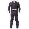 Dainese Avro D1 2pc Mens Black Anthracite Leather Motorcycle Suit Back                                                                                                                                                                                         