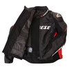 Dainese Racing D1 Black Red Leather Motorcycle Jacket Inside                                                                                                                                                                                                   