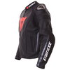 Dainese Superfast Perf Black Anthracite Leather Motorcycle Jacket Side                                                                                                                                                                                         