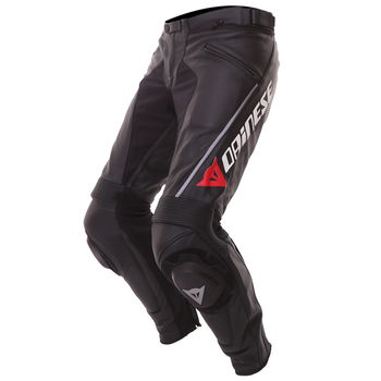 Dainese Delta Pro C2 Black Leather Motorcycle Pants Riding crouch                                                                                                                                                                                              