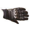 Dainese Carbon D1 Short Black Motorcycle Gloves Back                                                                                                                                                                                                           