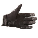 Carbon D1 Short Gloves Black