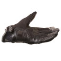 Carbon D1 Short Gloves Black