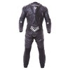 Frank Thomas Qualifier 1 Piece Mens Black Leather Motorcycle Suit Back                                                                                                                                                                                         