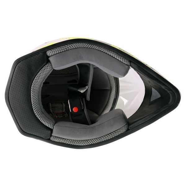 Oneal 3Series Shocker Black Yellow Helmet Inside                                                                                                                                                                                                               