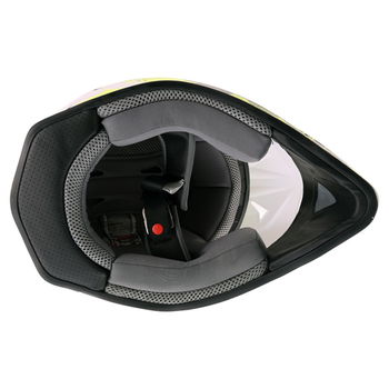 Oneal 3Series Shocker Black Yellow Helmet Inside                                                                                                                                                                                                               