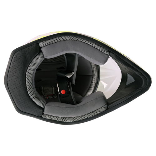 Oneal 3Series Shocker Black Yellow Helmet Inside                                                                                                                                                                                                               
