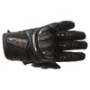 Wolf 2475 GT-S Sport Black Motorcycle Gloves Back                                                                                                                                                                                                              