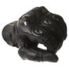 Wolf 2475 GT-S Sport Black Motorcycle Gloves Knuckle                                                                                                                                                                                                           