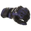 Frank Thomas Sport Black Blue Motorcycle Gloves Knuckle                                                                                                                                                                                                        
