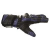 Frank Thomas Sport Black Blue Motorcycle Gloves Thumb side                                                                                                                                                                                                     