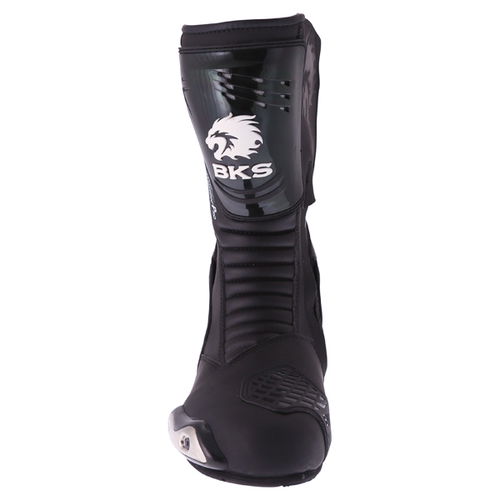 BKS Evolution Pro Black Waterproof Motorcycle Boots Front                                                                                                                                                                                                      