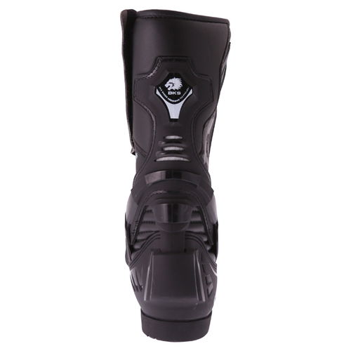 BKS Evolution Pro Black Waterproof Motorcycle Boots Heel                                                                                                                                                                                                       