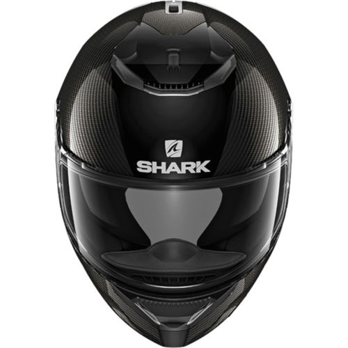 Shark Spartan Carbon Skin Full Face Motorcycle Helmet Front                                                                                                                                                                                                    