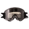 Oakley O Frame Jet Black Dark Grey Goggles Front                                                                                                                                                                                                               