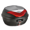 Kappa 35ltr Black Red Motorcycle Top Case                                                                                                                                                                                                                      
