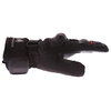 Frank Thomas Striker Black Motorcycle Gloves Thumb side                                                                                                                                                                                                        