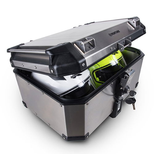 Kappa 58L Natural Aluminium Kventure Top Case Inside                                                                                                                                                                                                           