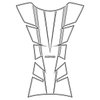 Oxford Products Sheer Arrow Tank Pad Silver Sheer Arrow Tank Pad Silver