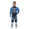 Wulfsport Attack Kids Blue Motocross Shirt                                                                                                                                                                                                                     