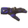 Frank Thomas Pacific Black Blue Motorcycle Gloves Thumb side                                                                                                                                                                                                   