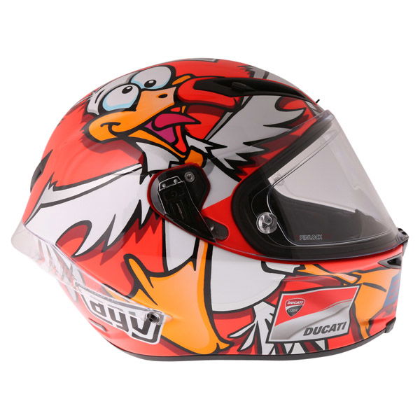 AGV Corsa Andrea Iannone 2016 Winter Test Limited Edition Full Face Motorcycle Helmet Right Side                                                                                                                                                               