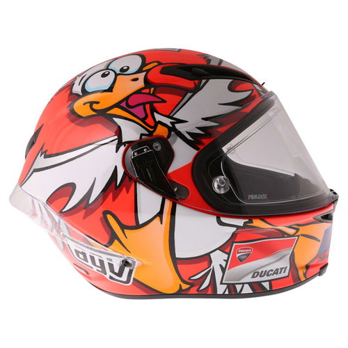 AGV Corsa Andrea Iannone 2016 Winter Test Limited Edition Full Face Motorcycle Helmet Right Side                                                                                                                                                               