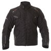 Frank Thomas Tornado Mens Black Textile Motorcycle Jacket Front                                                                                                                                                                                                