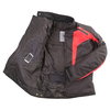 Frank Thomas Tornado Mens Black Red Textile Motorcycle Jacket Inside                                                                                                                                                                                           