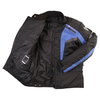 Frank Thomas Tornado Mens Black Blue Textile Motorcycle Jacket Inside                                                                                                                                                                                          