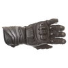 Frank Thomas Dynamic Black Motorcycle Gloves Back                                                                                                                                                                                                              