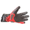 Frank Thomas Dynamic Black Red Motorcycle Gloves Palm                                                                                                                                                                                                          