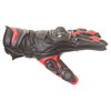 Frank Thomas Dynamic Black Red Motorcycle Gloves Thumb side                                                                                                                                                                                                    