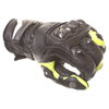 Frank Thomas Dynamic Black Yellow Motorcycle Gloves Knuckle                                                                                                                                                                                                    