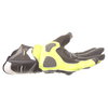 Frank Thomas Dynamic Black Yellow Motorcycle Gloves Little finger side                                                                                                                                                                                         